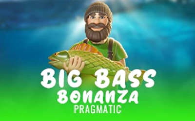 Big Bass Bonanza fisherman holding green fish